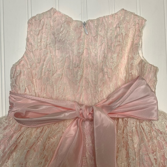Helena Girls 18 Month Pink & Ivory Dress - Picture 7 of 13